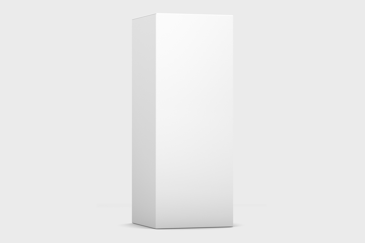 A Blank Rectangular Box 